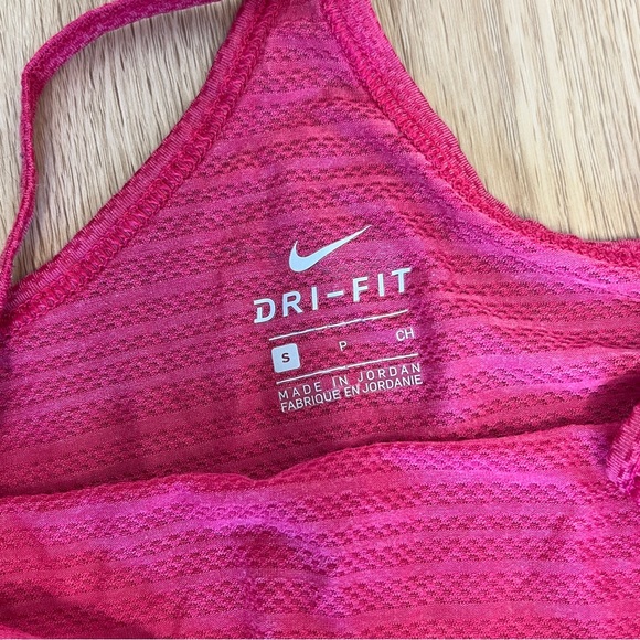Nike racer back crop mesh pink black top tank bundle - Picture 8 of 9